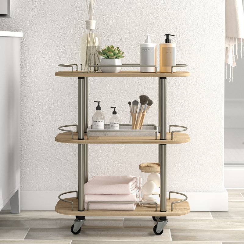 Dotted Line™ Eli 3 Shelf Utility Cart & Reviews Wayfair
